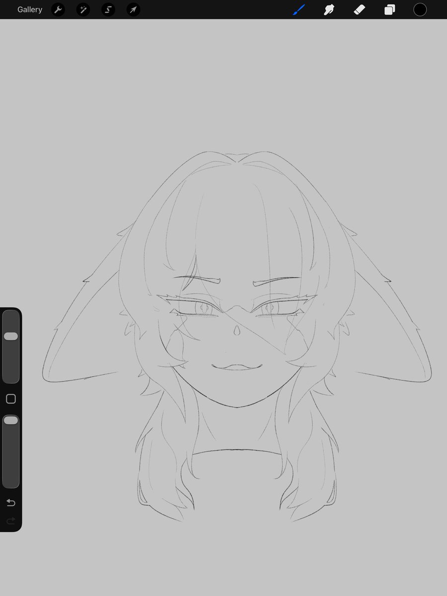 Polsolaris's tweet photo. Im making a foxgirll. Her name is Rimera! Still thinking of a good last name. https://t.co/Rsb4sHEbj3