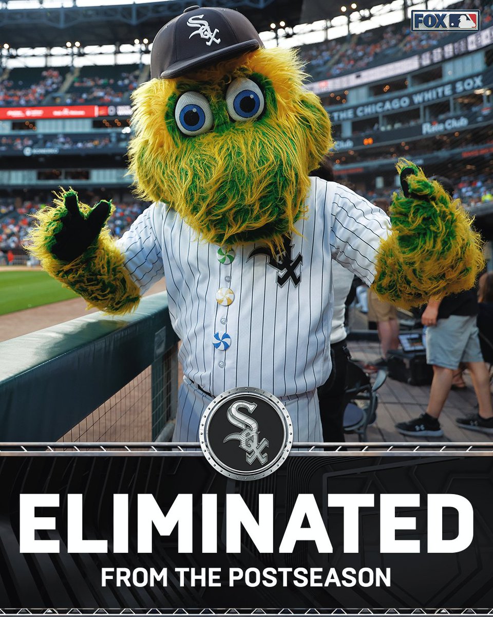 MLBONFOX's tweet photo. The Cinderella run for the 2026 Chicago White Sox has come to an end. https://t.co/ceQe8Wu21A