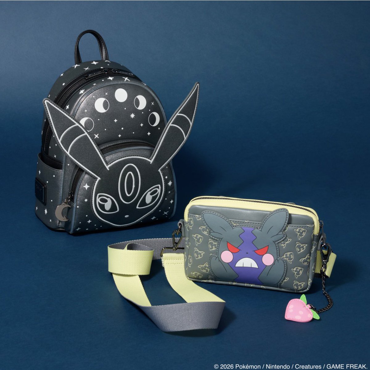 pikachu_pcn's tweet photo. Loungefly ポケモン

モルペコ リバーシブル クロスボディバッグ
https://t.co/QSYJRpGGSi
ブラッキー 月の満ち欠けが光る ミニバックパック
https://t.co/FsrJTnseQu https://t.co/tbVVlcxL5v