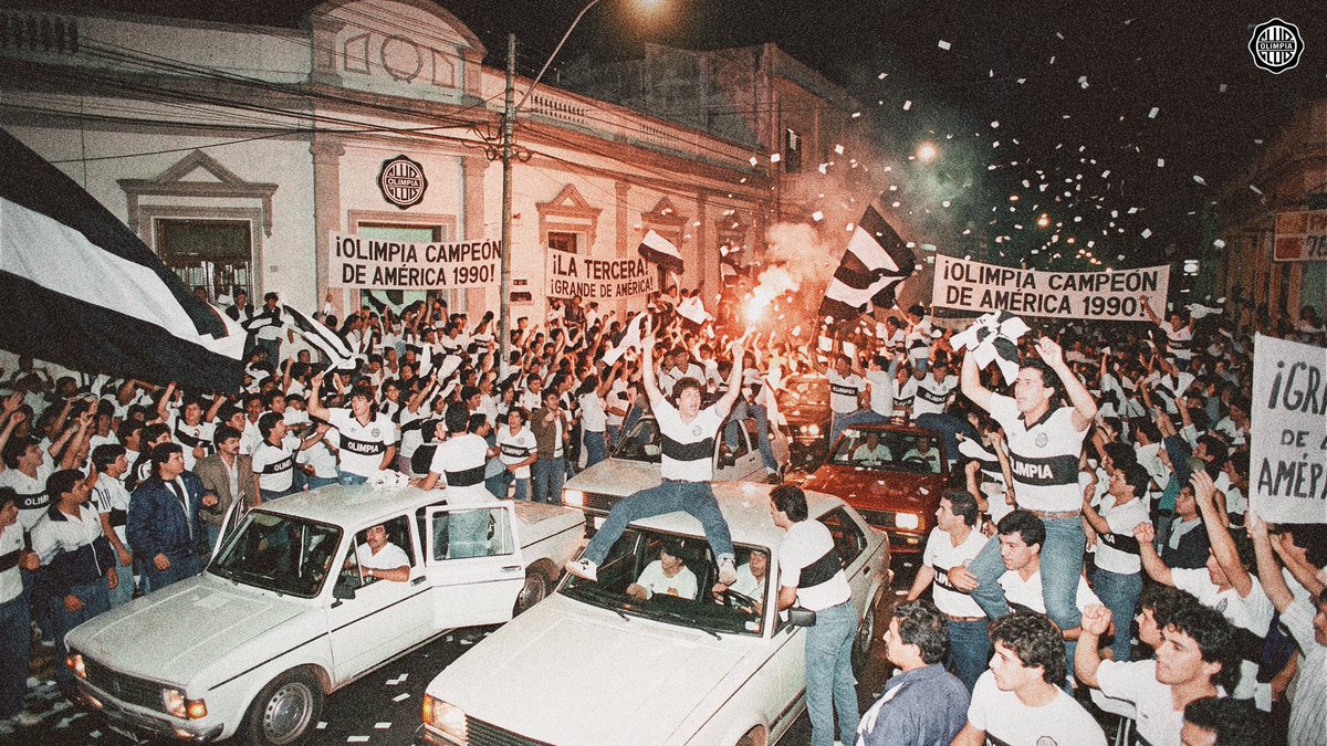 elClubOlimpia's tweet photo. No vemos la hora de tocar suelo paraguayo, levantar esta hermosa Copa Libertadores y darnos el abrazo más grande de la historia.

¡𝐎𝐋𝐈𝐌𝐏𝐈𝐀 𝐄𝐒 𝐏𝐀𝐑𝐀𝐆𝐔𝐀𝐘!

Hoy y siempre.

⚪️⚫️⚪️ https://t.co/lRMX7IBHF4
