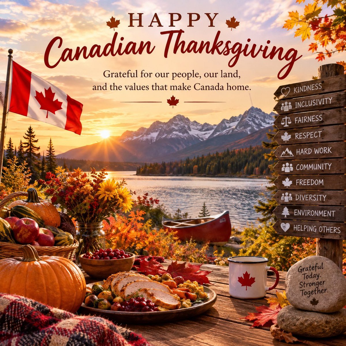 Bing0Buddy's tweet photo. Happy Thanksgiving from Canada.π¨π¦ #ThanksgivingWeekend https://t.co/UcDq7lxBY6