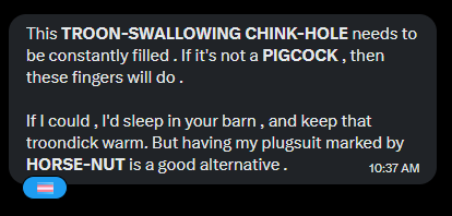 sloppiestpiggy's tweet photo. ᅠ
ᅠ
bullyin' this 𝗧𝕽𝗢𝗢𝗡𝗪𝗢𝗥𝗦𝗛𝗜𝗣𝗣𝗜𝗡𝗚 𝑬𝑽𝑨𝐇𝐎𝐄
'n treating ha' ass like a 𝗣𝗢𝗖𝗞𝗘𝗧𝗣𝗨𝗦𝗦𝗬 with
how 𝗲asy it is to lift her.

busy 𝗣͟𝗨𝗡𝗖𝗛𝗔𝗕𝗨𝗦𝗜𝗡𝗚 dat 𝗧𝗥𝗔𝗡𝗡𝗬𝗕𝗔𝗜𝗧𝗜𝗡𝗚
𝗕𝗔𝗕𝗬𝗥𝗢𝗢𝗠 like it's my 𝐏ROPERTY. ttyl. ☺️
ᅠ
ᅠ https://t.co/27Vr9OGciy