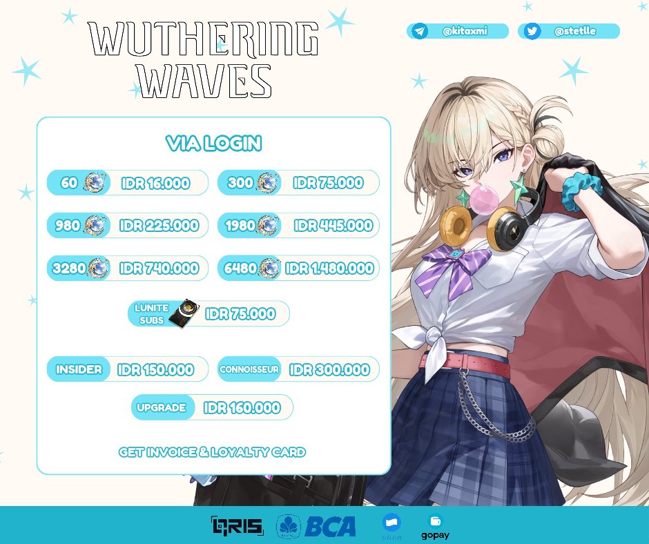 cistorice's tweet photo. selamat pagi!🤍

nao udah ready untuk top up genshin, hsr, zzz, wuwa, robux vilog, visend, heartopia, dan lainnya yaa‼️🌟

ada loyalty card juga yaa💌

t. #zonauang wts wtb (3) https://t.co/tXGVfUk4PJ