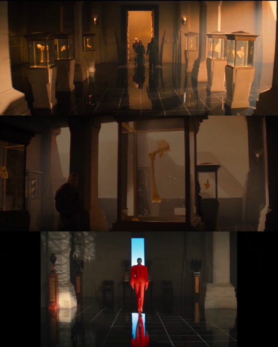 scifried's tweet photo. Looks like Blade Runner 2099 references Tyrell's office https://t.co/miM9a6JuAf