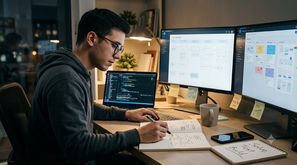 SlokGohil's tweet photo. Coding is more than writing code.

It's about solving problems, understanding users, and building things that work.

That's the mindset I'm developing. 💻 https://t.co/7o4GttSPAv
