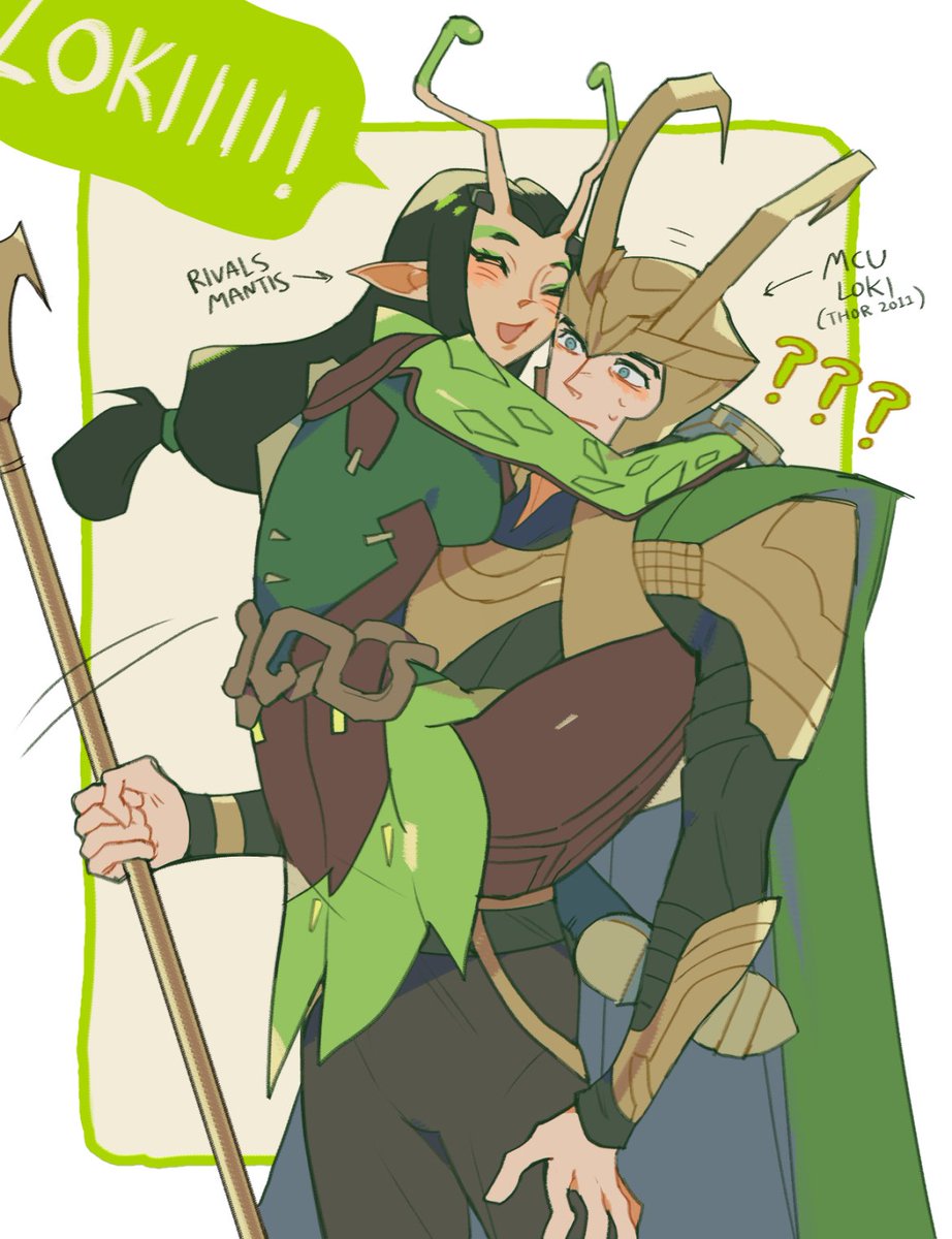 sgrimp_'s tweet photo. she's a professional hugger
#mantis #loki #thor https://t.co/qfSbYOJK5E