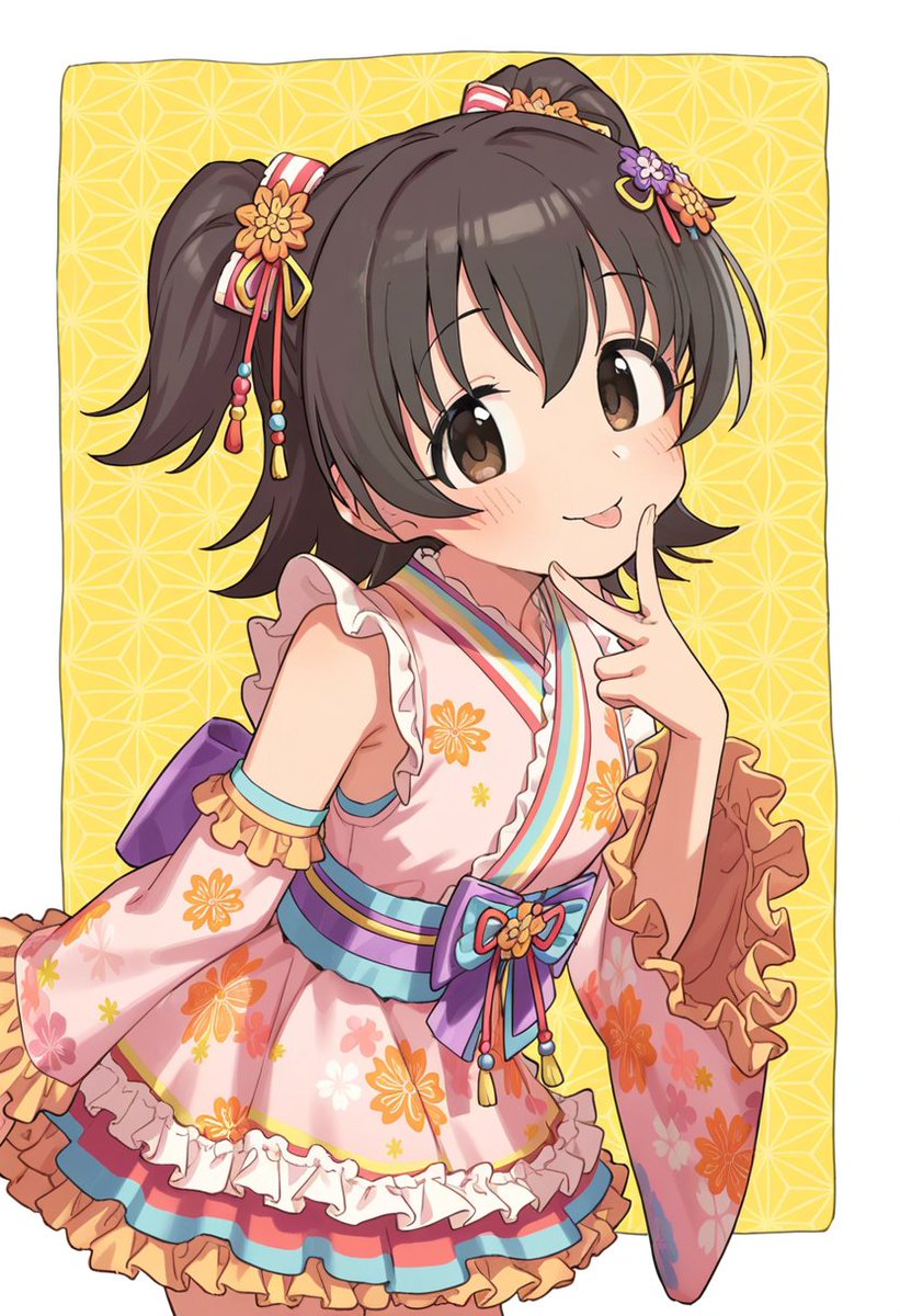 katagiri_lemon's tweet photo. フリフリ着物みりあ… https://t.co/0GFb521U9p