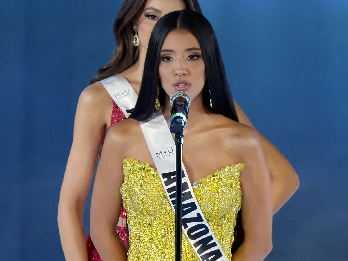 LatamBuzz's tweet photo. Jueputaaaaaa Miss Amazonas, una reinota. Tremendo discurso que dio. Habló de sostenibilidad, del medio ambiente, de la selva amazónica. Hermosa. 👏❤️

#MissUniverseColombia #MissUniverse https://t.co/9u9YlCpxtP