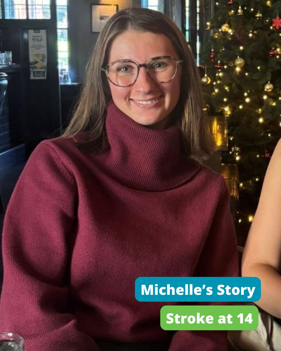 diffstrokes's tweet photo. At 14, Michelle was sitting in English class when her arms went numb. There were no warnings and no headaches, and moments later she was unconscious. The cause was an AVM that had been there her whole life, unnoticed. 💚💙

Read Michelle's story: 
https://t.co/1AKljo9axp https://t.co/yFbryAxbad
