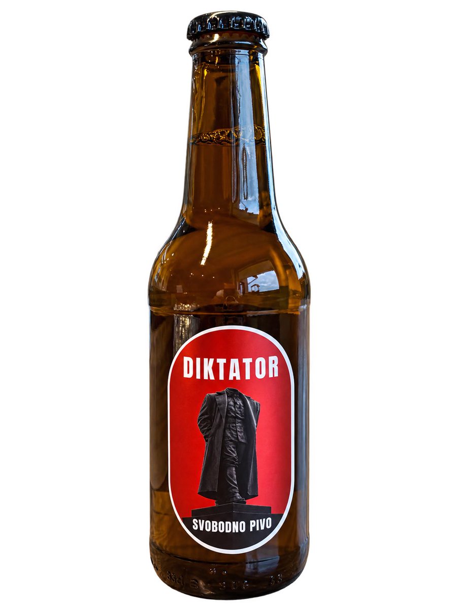 MiroslavPacnik's tweet photo. DIKTATOR sedaj v novi preobleki. ✌️
Premium nalepka za premium pivo. 🍺
Rdeča barva, za rdečega DIKTATORJA. ✌️
Naročite na:
https://t.co/bpVqVLOEfv
051 680 222
kupi@diktator.si
#pivo #democracy #craftbeer #beer https://t.co/n9QrwSePU2