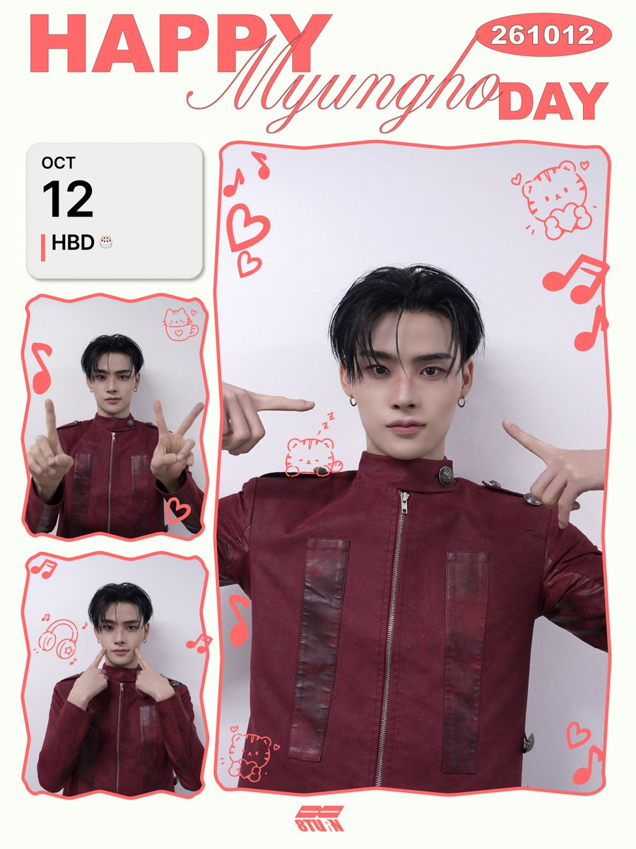 8TURN_official's tweet photo. 🎂 HAPPY 𝑴𝒀𝑼𝑵𝑮 𝑯𝑶 DAY 🎂

𝟮𝟬𝟮𝟲. 𝟭𝟬. 𝟭𝟮.
8TURN 명호의 생일을 축하합니다 🐯❤

#HAPPY_MYUNGHO_DAY
#오늘_가장_밝게_빛날_명호데이
#8TURN #에잇턴 #エイトターン
#명호 #MYUNGHO #ミョンホ https://t.co/AKJTUws7I0