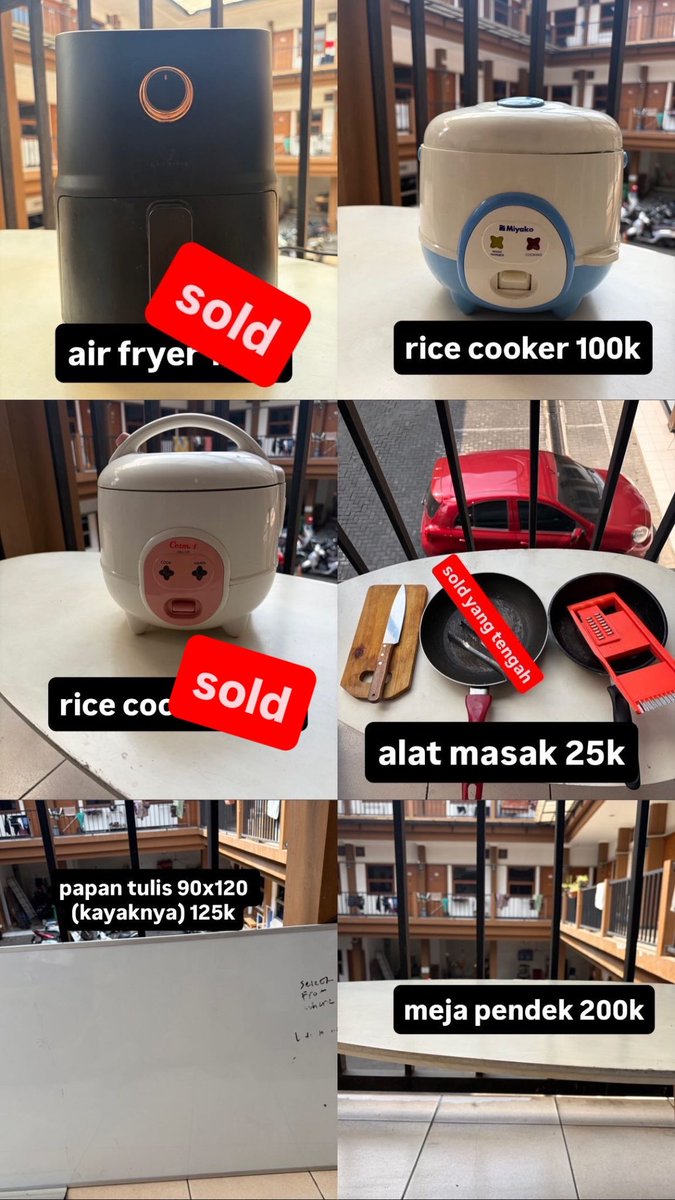 draftanakunpad5's tweet photo. WTS pad! seperangkat alat kost https://t.co/ykUxu3kv0Q