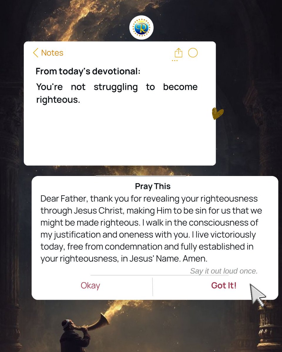 RhapsodyDaily's tweet photo. Some of us run a quiet audit every night. 

Did I pray enough, am I still in good standing? Then we go to bed unsure of the score. 

The test you keep retaking was never yours to pass. Righteousness was handed to you as a gift, so you can put the pencil down and rest. 

Read the rest of today's devotional through the link in bio, and send this to a friend who is tired of keeping score. 

#rhapsodyofrealities #pastorchris #rhapsodyapp #dailydevotional #wordofgod