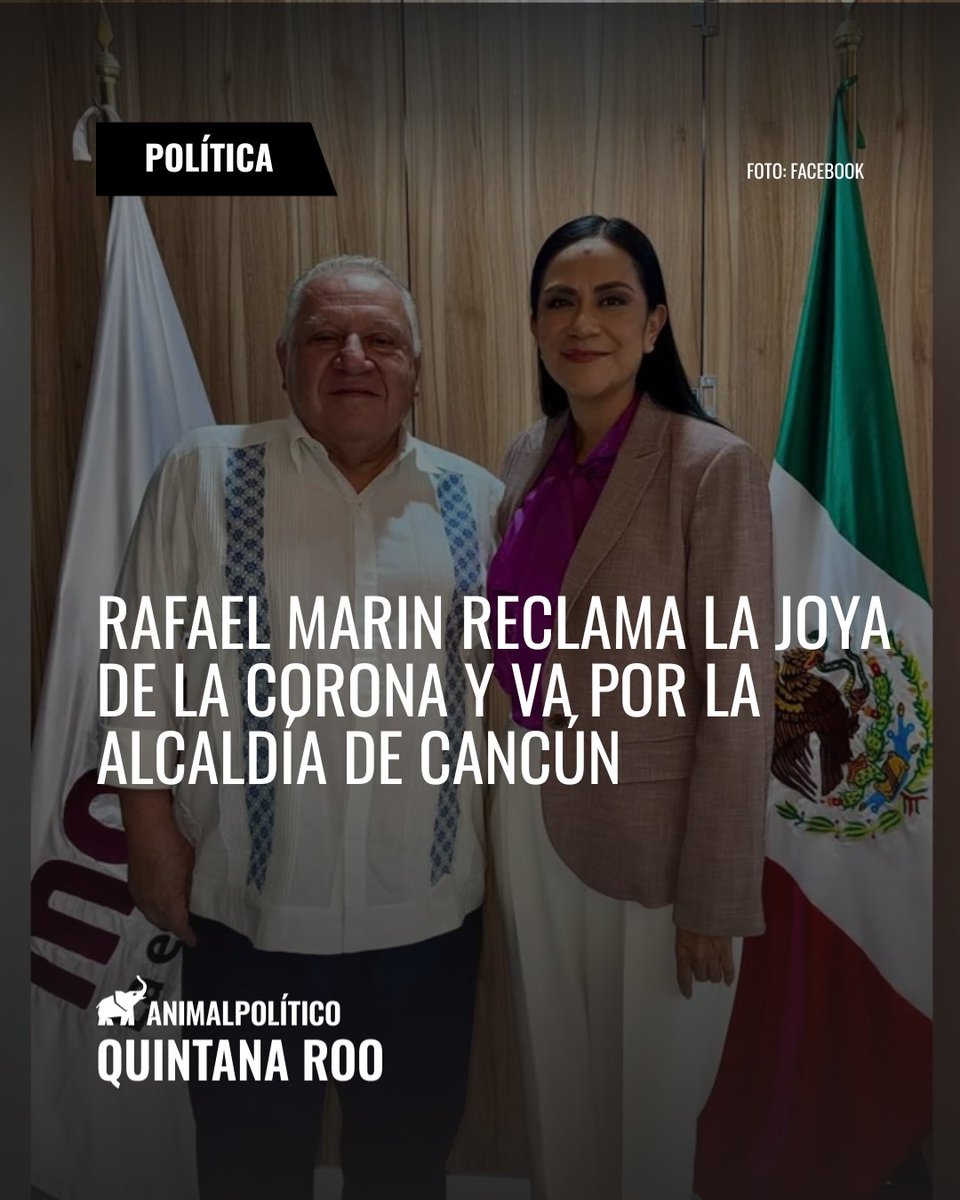 AP_QuintanaRoo's tweet photo. Rafael Marin Mollinedo, fundador de Morena en Quintana Roo, se inscribió este sábado para la Coordinación Municipal de los Comités de Defensa de la Transformación y la Soberanía Nacional, con la finalidad de competir en la encuesta interna. 

#Política #QuintanaRoo https://t.co/5sWPMXhH5O