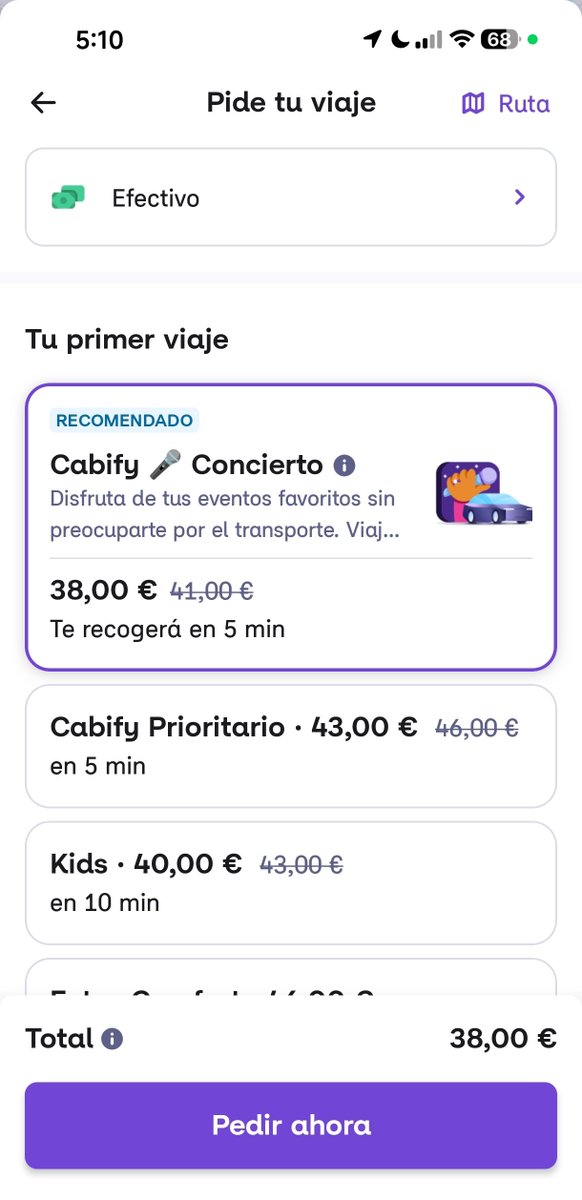 zarataxi's tweet photo. Uber ⚫
Cabify 🟣
Bolt 🟢

Las siguientes atracciones de terror en el recinto ferial de #Valdespartera. 

!Feliz #Pilar26 canallitas! https://t.co/p8rT9iFhAL