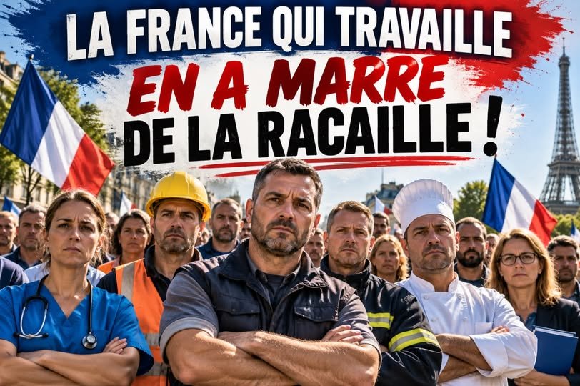 GaudinDesi746's tweet photo. LE FRANÇAIS🇫🇷QUI TRAVAILLE,NE DOIT PAS PAYER !

DES RACAILLES,souvent,  issues de l'immigration maghrébine et africaine ! 
DES RACAILLES de l'extrême-gauche🇯🇴LFI🇯🇴

62% des Français veulent l’expulsion des familles de casseurs des logements sociaux,et, qu'ils payent les dégâts ! https://t.co/FaKsXtNiD3