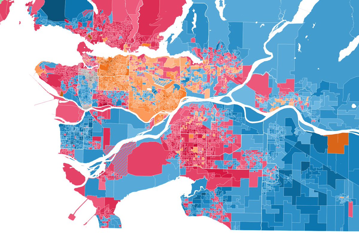 NoLifeJordan69's tweet photo. Metro Vancouver in 2015, 2019, 2021, and 2025 https://t.co/GAWDKQ35Tb