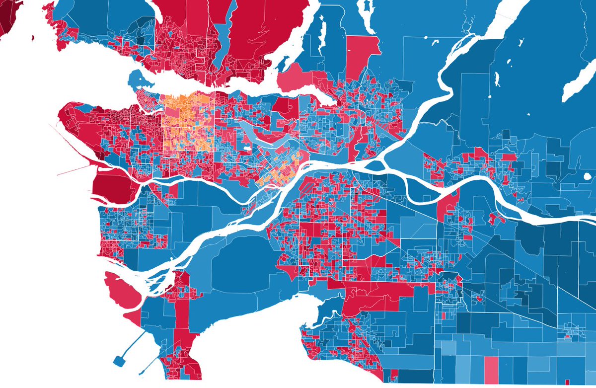NoLifeJordan69's tweet photo. Metro Vancouver in 2015, 2019, 2021, and 2025 https://t.co/GAWDKQ35Tb
