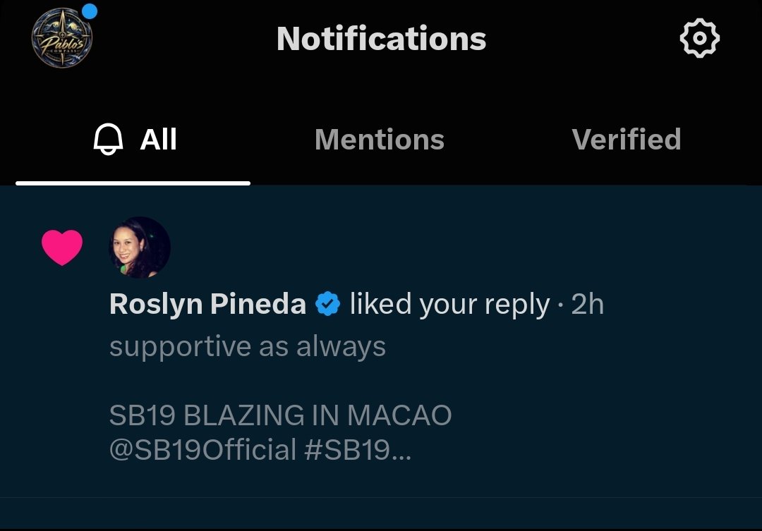 PABLOsCOMPASS's tweet photo. flex ko lng nilike ni mama Sony comment ko, kilig yarn 🥰

SB19 BLAZING IN MACAO
@SB19Official #SB19
@imszmc #SB19_PABLO
#SB19atNBA中国赛2026
#SB19xNBAHouseMacao https://t.co/OrU4MQpQ5A