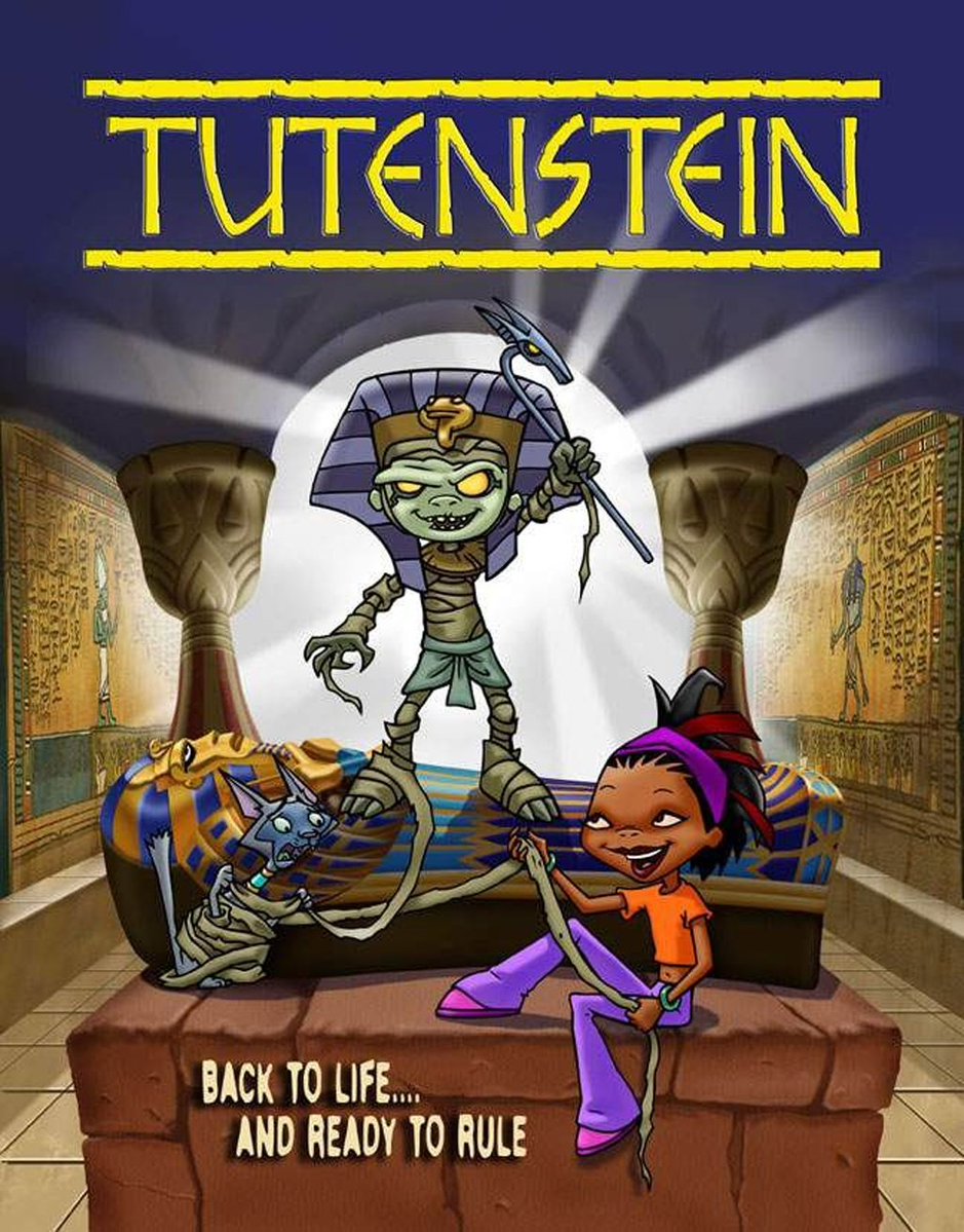 Cartoonhistory2's tweet photo. 23 years ago today, ‘Tutenstein’ began airing on Discovery Kids. https://t.co/S888CUQhQo