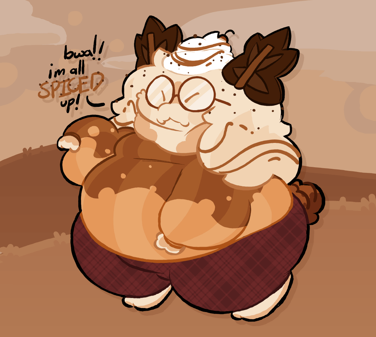 safaricable's tweet photo. im SUUUCH a pumpkin .. (spiced latte) .. <3 https://t.co/mUOK1OYQRr