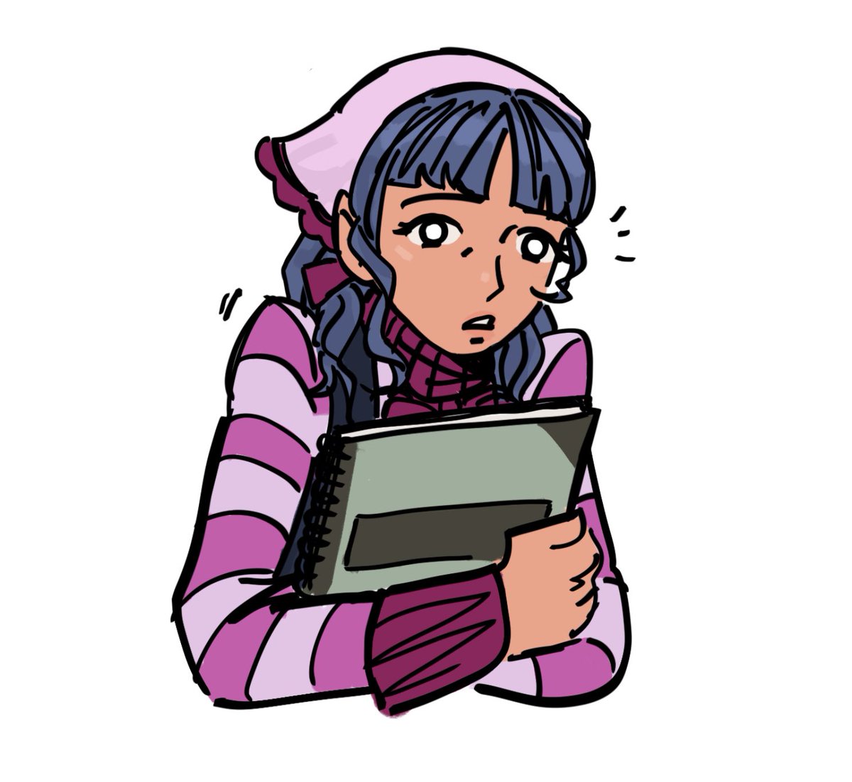 ryutadori's tweet photo. i realized i’ve never really drawn vera before 🤔 https://t.co/ziKuWfoqXI