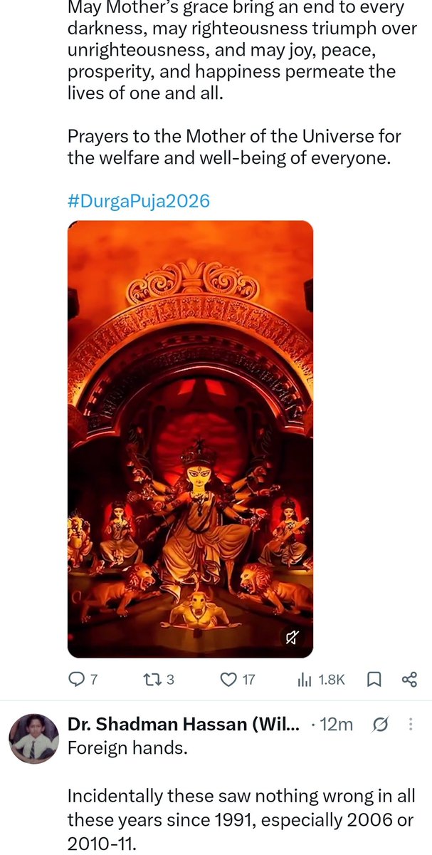 raza_arman03's tweet photo. When I come online Bhaktimai tweets appear.
It can appear at other times too.
Pattern shows mandate given by Hindus 🕉 is going to waste.
When electorate votes promises should be fulfilled.
Instead of working for High caste, Miya bhais & those who have to be tackled. #honest https://t.co/ONSxkpygJa
