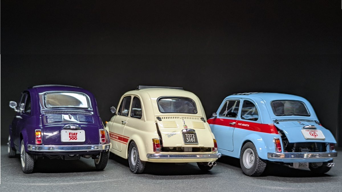 toroturbo's tweet photo. FIAT3台出来たので並べてみました
ここまで並ぶと1000TCRも作りたくなりますね〜
新しいキット出たりしませんかね?
#あなたのトリオ写真を見せてください https://t.co/X3nJKsYryR