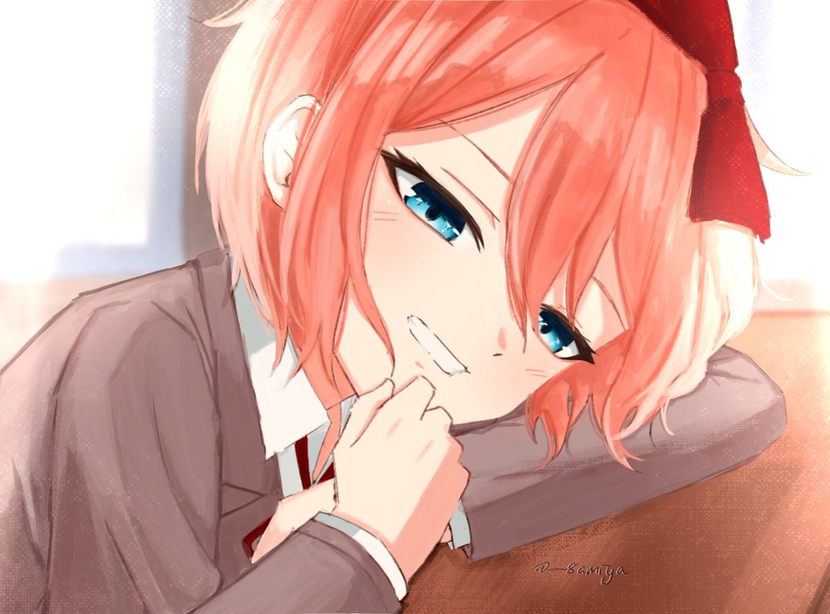 __8amiya's tweet photo. #ddlc #ddlcsayori https://t.co/U6pTwt4WET