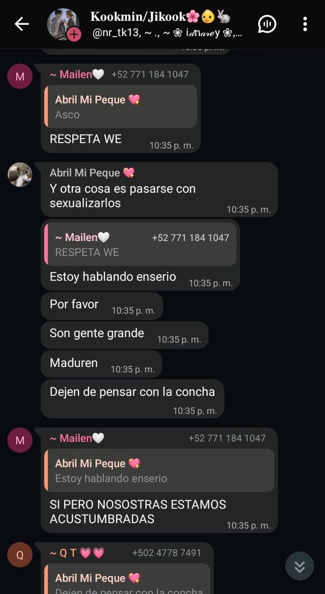 jjacquelinnn's tweet photo. Hola vengo a funar hablar de unas  personas desagradable, y que me encontré en un grupo que tienen normalizado consumir norpo de los ¡bts! Y del shipp  Y habiendo menores metido en ese grupo 

Una amiga se quejó y le dijeron q estaba bien hacer eso(? https://t.co/rQNNJW8qdg