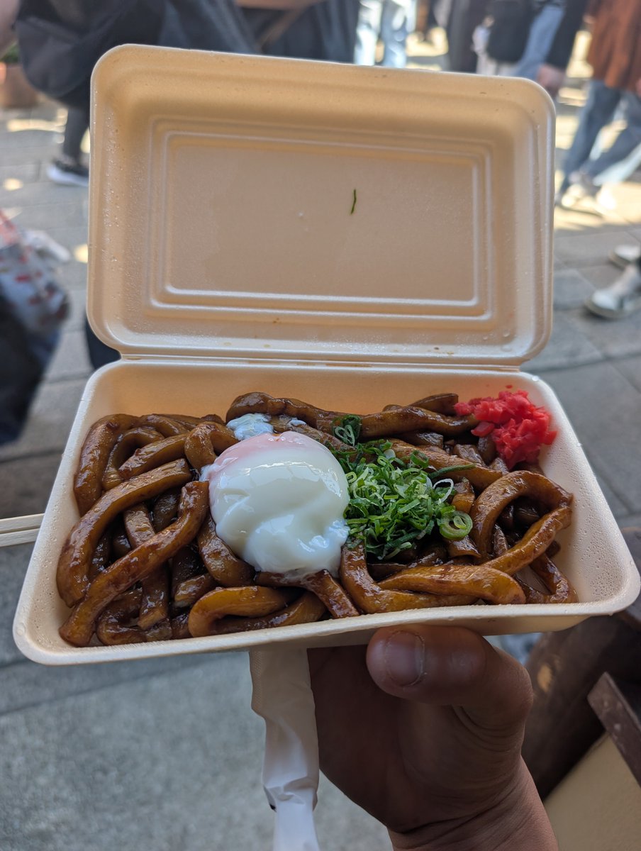 DinkyReD3ojm's tweet photo. 伊勢焼きうどん
美味しい！ https://t.co/1KrLgwfNYM
