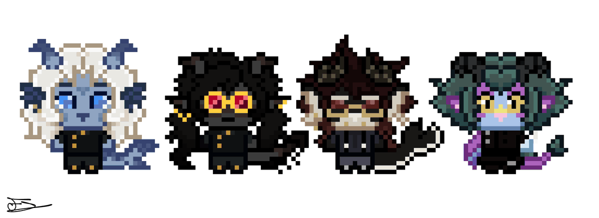 Capri_Arts_fs's tweet photo. Estou aprendendo a fazer #pixelart então aproveitei pra fazer uns #oc

To feliz com o resultado ^^ https://t.co/SN3nt8fC3m