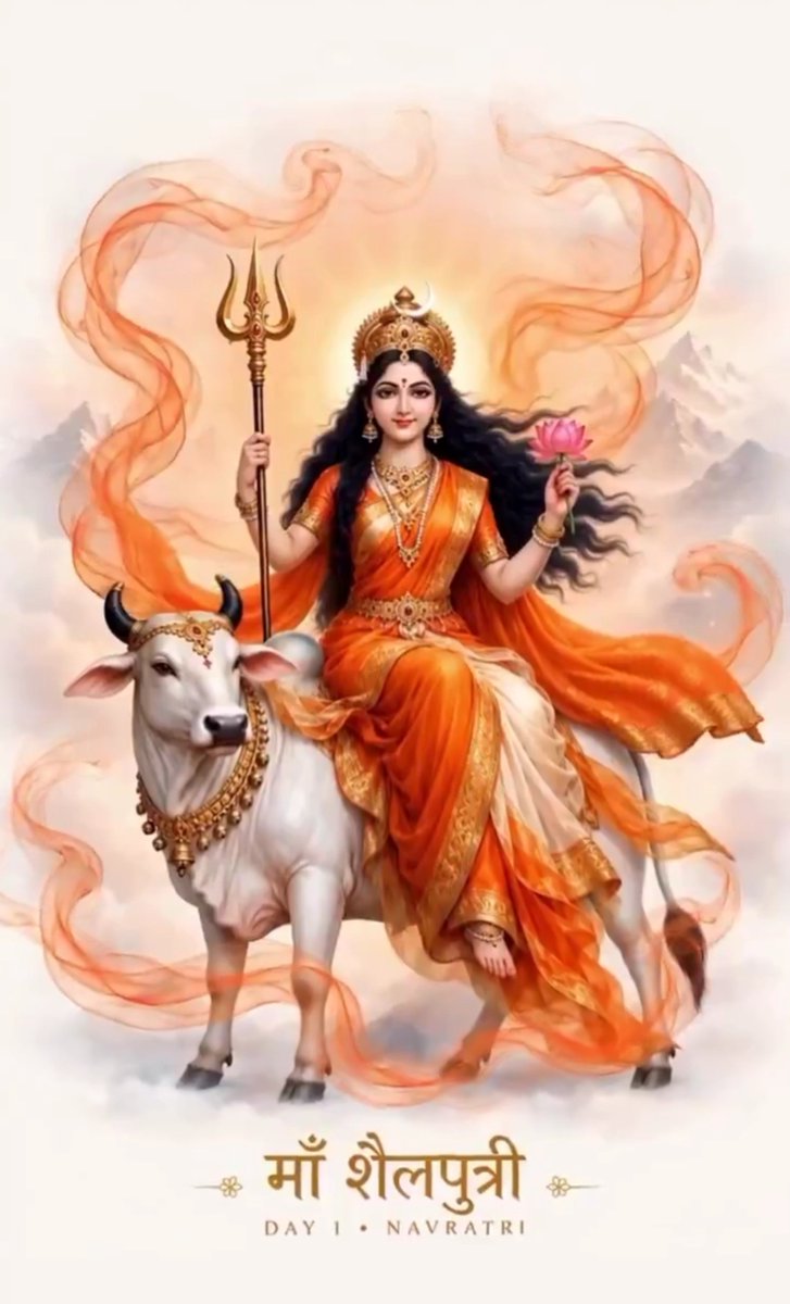 UCYadavOfficial's tweet photo. शारदीय नवरात्रि के पावन प्रथम दिन की आप सभी को हार्दिक बधाई एवं मंगलमय शुभकामनाएँ। 🙏

माँ दुर्गा के प्रथम स्वरूप माँ शैलपुत्री की कृपा आप सभी पर बनी रहे और आपके जीवन में सुख, शांति, समृद्धि एवं खुशहाली आए। 🚩

जय माता दी! 🙏

#HappyNavratri 
#HappyNavratri https://t.co/QfwgTlrW4V