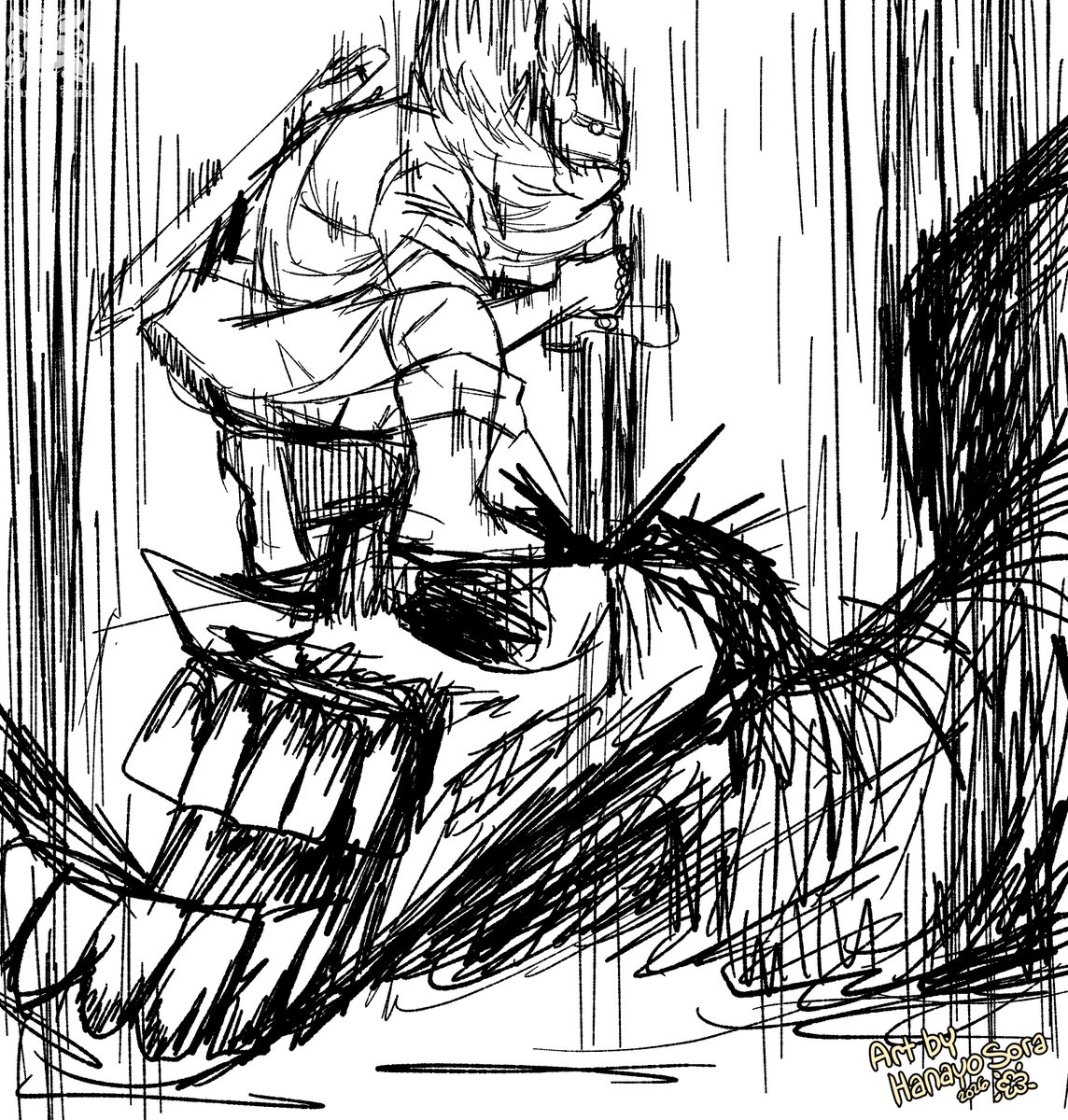 hanayo_sora's tweet photo. Link VS Dead Hands Pt 1 (2/2) https://t.co/PyFf963LXs