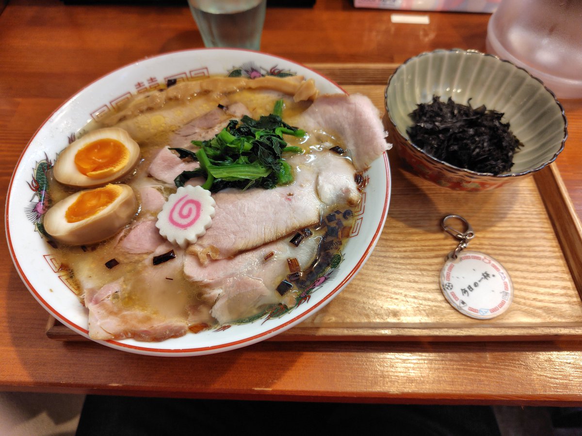 RYU_CUN's tweet photo. 今日のらーめん🍜

麺処いずも屋

特製塩生姜￥1200(中盛+￥50)

美味しかった😋

#麺処いずも屋 https://t.co/2EAsXyHVIL