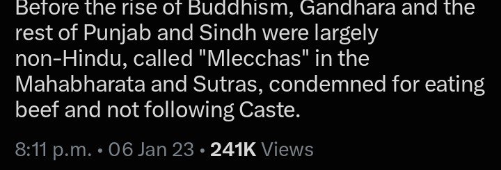 HumanisG's tweet photo. @Punjabbbbbbbb @e_munti Literally not, Punjab was never Hindu/vedic historically if you knew even a bit of history you would know this but you take knowledge from lindu WhatsApp GC so let me educate you and the reality👇 https://t.co/QlkHTJAe6B