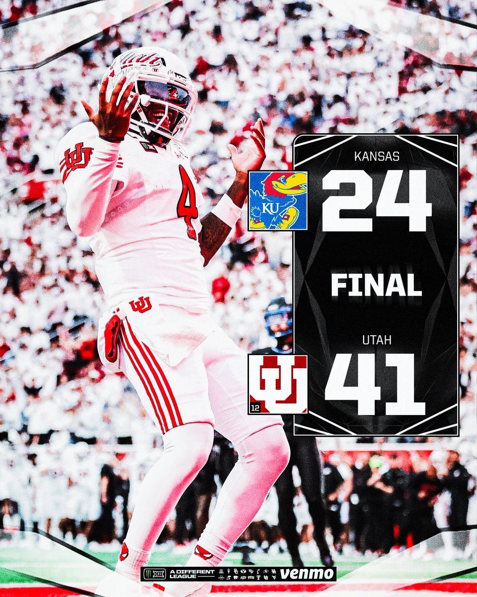 Big12Conference's tweet photo. 5-0 UTES 😤 https://t.co/F8mLE4xYDo