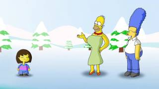 SunOfGabriel's tweet photo. @CishetKris @cishetbabykris "marge, where are we?" "we're in undertale." https://t.co/kVnG39lWmO
