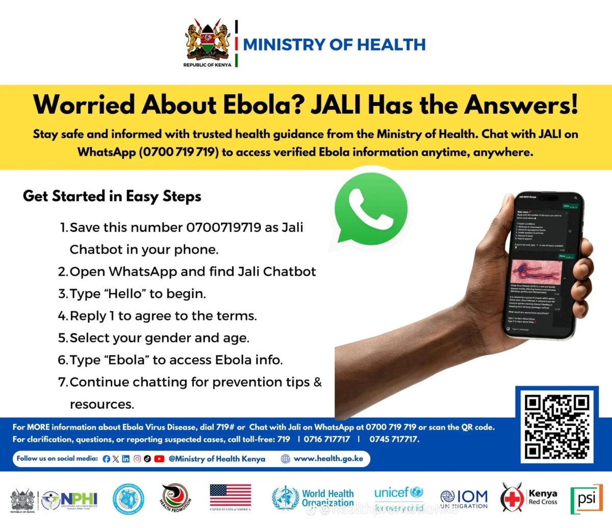HonAnthonyMutua's tweet photo. Lets stay safe and informed through your fingertips @loddca @MOH_Kenya @KVPNetwork https://t.co/mPHycifYMB