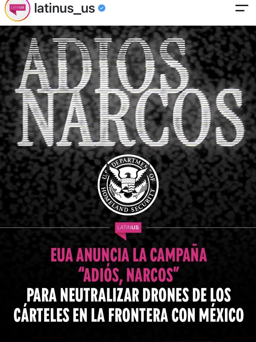 mario_dico50's tweet photo. 🔴 ÚLTIMO MINUTO : SHEINBAUM ENTRE PALENQUE Y EUA ; ESO EXPLICA SU MAL ESTADO MENTAL : Gobierno de EUA lanza campaña “ADIÓS NARCOS” https://t.co/e3UTrZ7eid