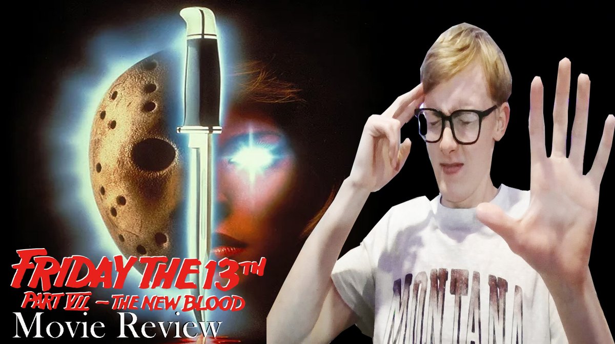Big_T0406's tweet photo. Friday the 13th Part VII: The New Blood (1988) - Movie Review (Road to C... https://t.co/m964cnAB9K via @YouTube 
Here are my thoughts on Carrie 3! Oh, I mean Jason vs. Carrie, fuck I mean Friday the 13th Part VII: The New Blood. https://t.co/rg8zsEV09q