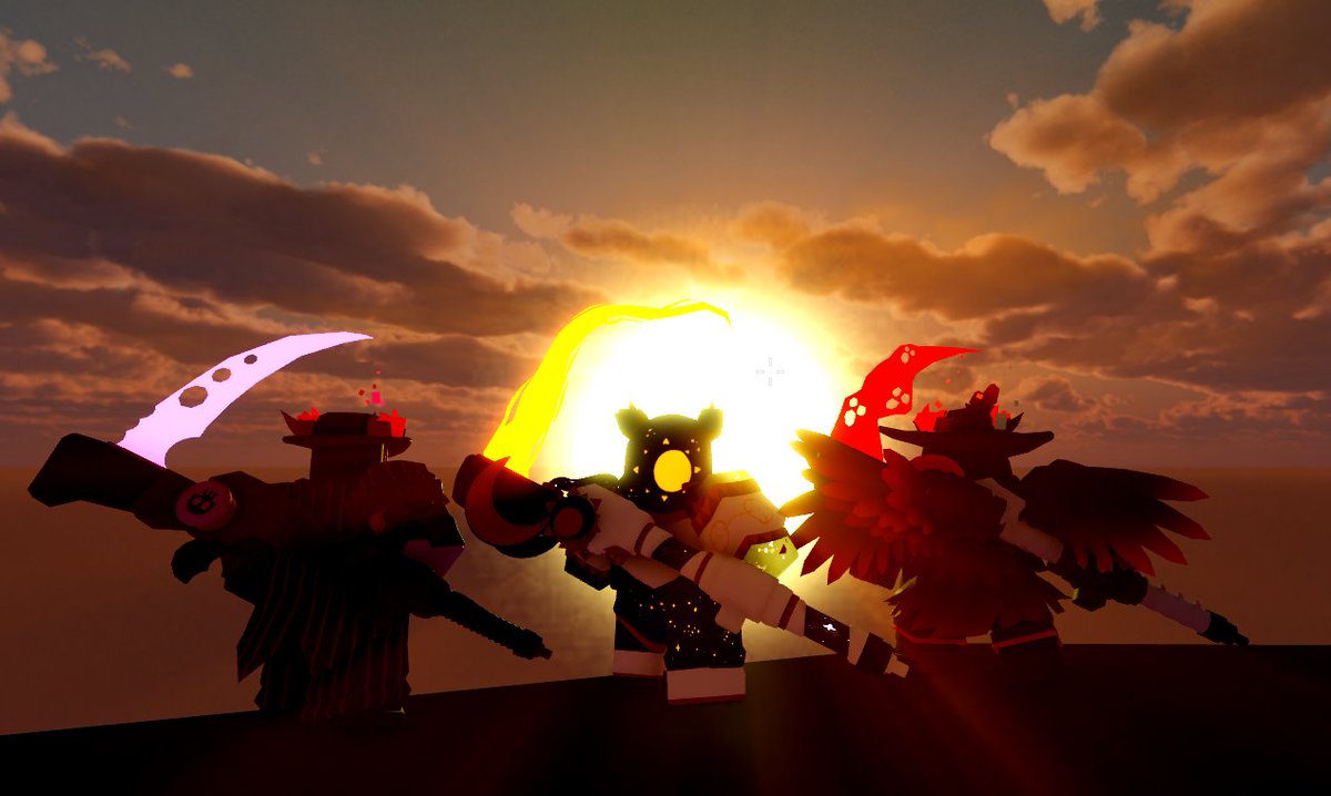 StarryAshhh's tweet photo. before and after crossroads update from the crossroads tower with my friends💜 #phightingroblox https://t.co/VAoTMhEmQi