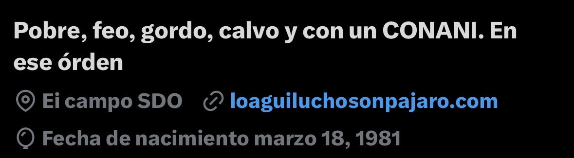 shellsioq's tweet photo. @TitleLex por qué eres tan estúpido, obeso, viejo, pobretón, calvo, criticón y vago? no tenes nada que venir a opinar acá, seguramente en la calle al verte se vomitan de lo horrendo que sos https://t.co/slPwRgnuZ6