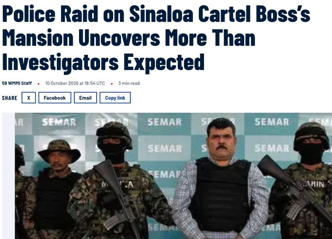 Forjink's tweet photo. This is absolutely insane narrative.

This Monkey is literally a Mexican Cartel Boss.

Sinaloa Mexican cartel boss had his monkey as his right hand man, he even was there during tortures and murders.

He had his own bulletproof vest, $50,000 chain and his own room.

Name is Diablo.

https://t.co/YBtOBgzNOI
