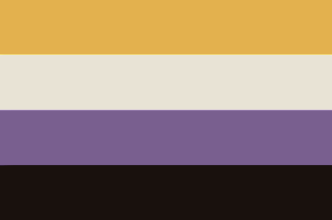 leemonteiroxo's tweet photo. i made a nonbinary flag out of your messed up taco bell order https://t.co/q5bLeIeZVz