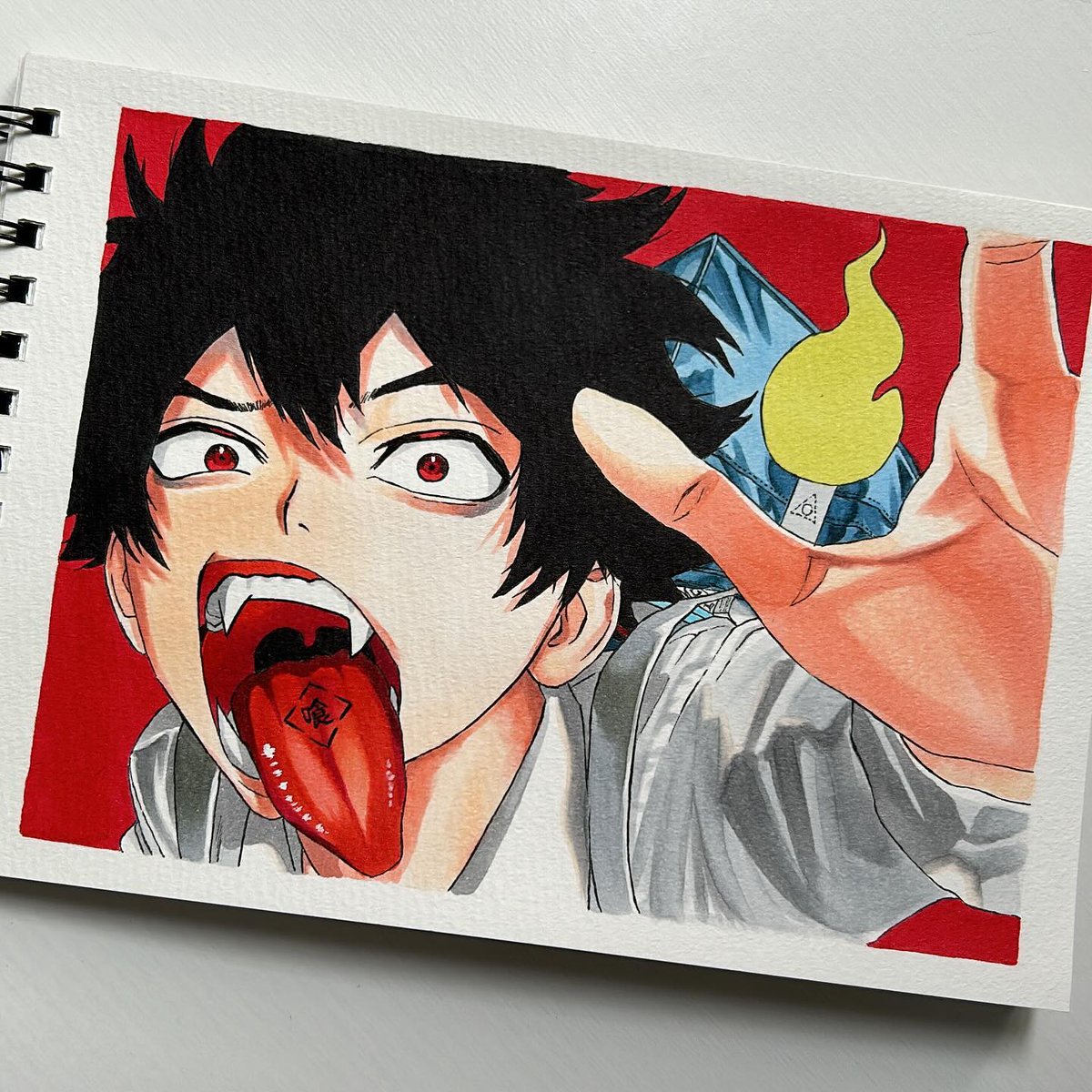 ruru__75__'s tweet photo. https://t.co/FTg839Iv4n快適読書

もがり👅

 #ファントムバスターズ  #漫画 #模写イラスト #コピック #copic #ohuhu #manga #phantombusters  #漫画好きな人と繋がりたい  #絵描きさんと繋がりたい https://t.co/OqDIx7qSfP