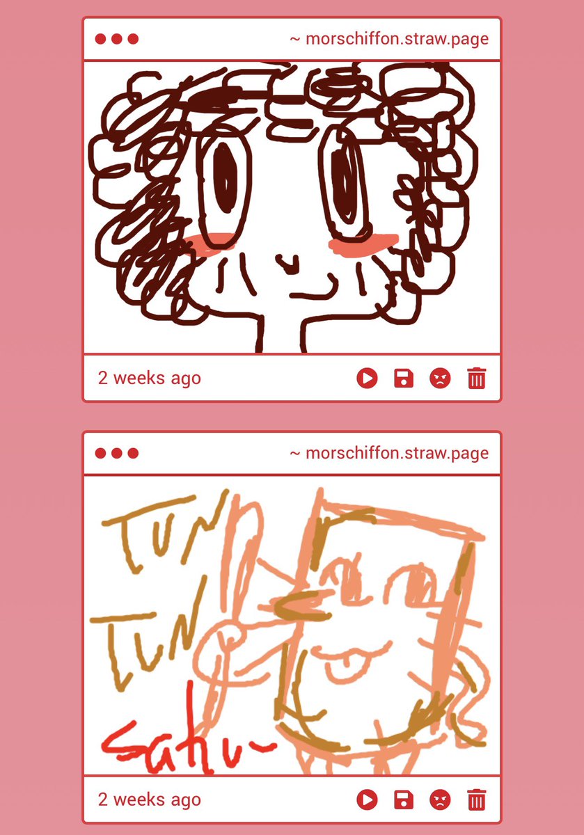 morschiffon's tweet photo. 1. SUPER CUTE DRAWINGS
2. Helllo frisk and bebe SO CUTES
3. HI KRIS and thank youee..
4. im only selling a phonecharm of them.. stuff on my shop r unlimited so dontworry https://t.co/tSmiZ1kixZ