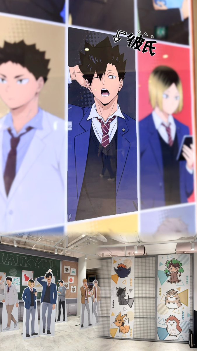 11k_uro's tweet photo. 韓国ハイキューポップアップ行ってきた♡ https://t.co/qrLmLJOzI0