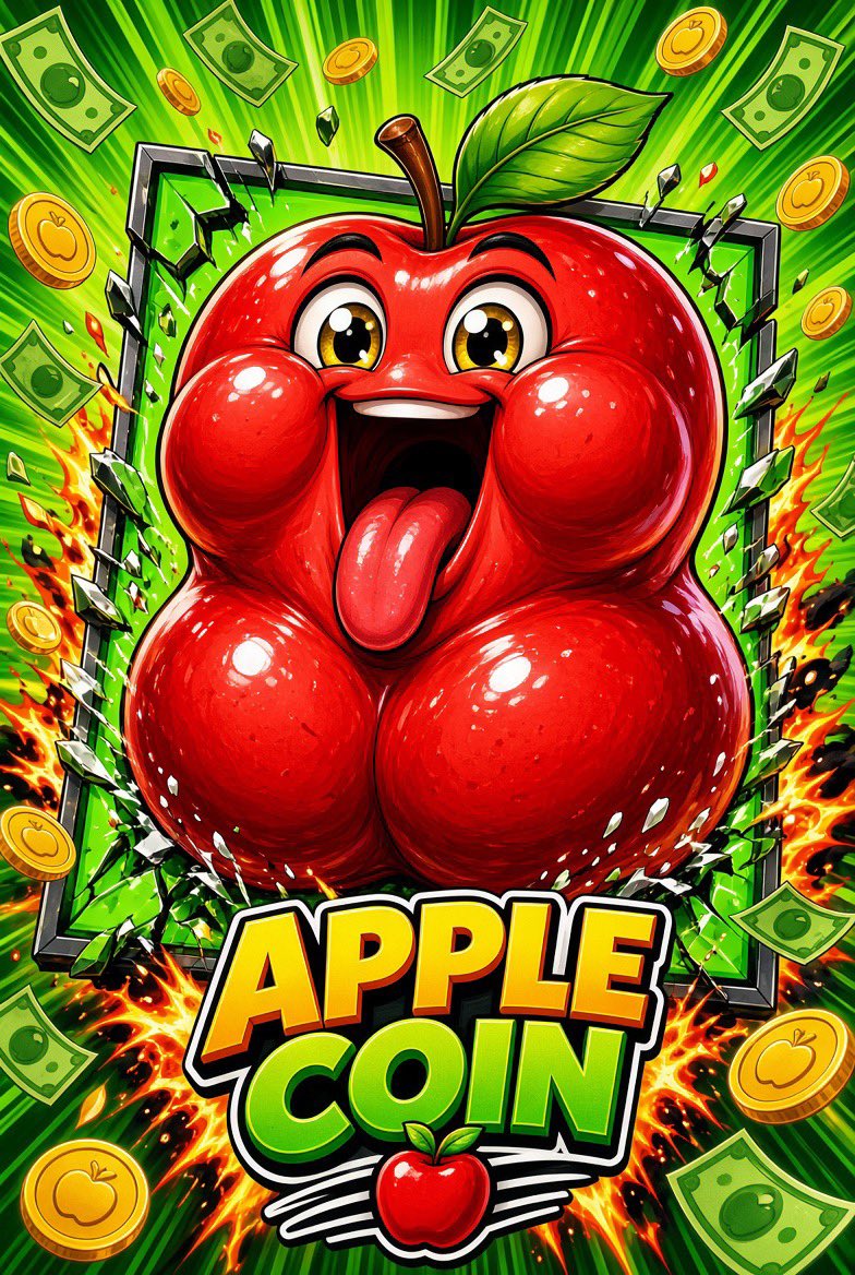 Suck_My_Apple's tweet photo. 🚀Next 20 people who purchase $20 of $Apple  will get airdrop of 100,000 $Apple 
Dro wallet address
If this apple isn’t on your timeline yet
you’re already behind
$APPLE just went mega
BUY NOW: 8zJocbGAyGmo6HPLGGPPVAMcKnesmrKxyEgmgcM5pump
Zero dignity. Maximum chaos. 🍎🍑 https://t.co/AFGBx6aixr