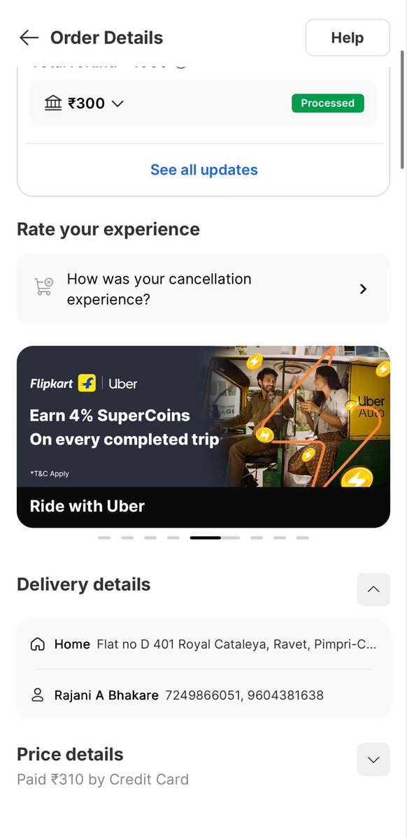 anny_96k's tweet photo. Flipkart debit 310/- for order and if we cancel the order because it shows 9day delivery it credit only 300/- 
@Flipkart @flipkartsupport https://t.co/7NdXI2GQLt